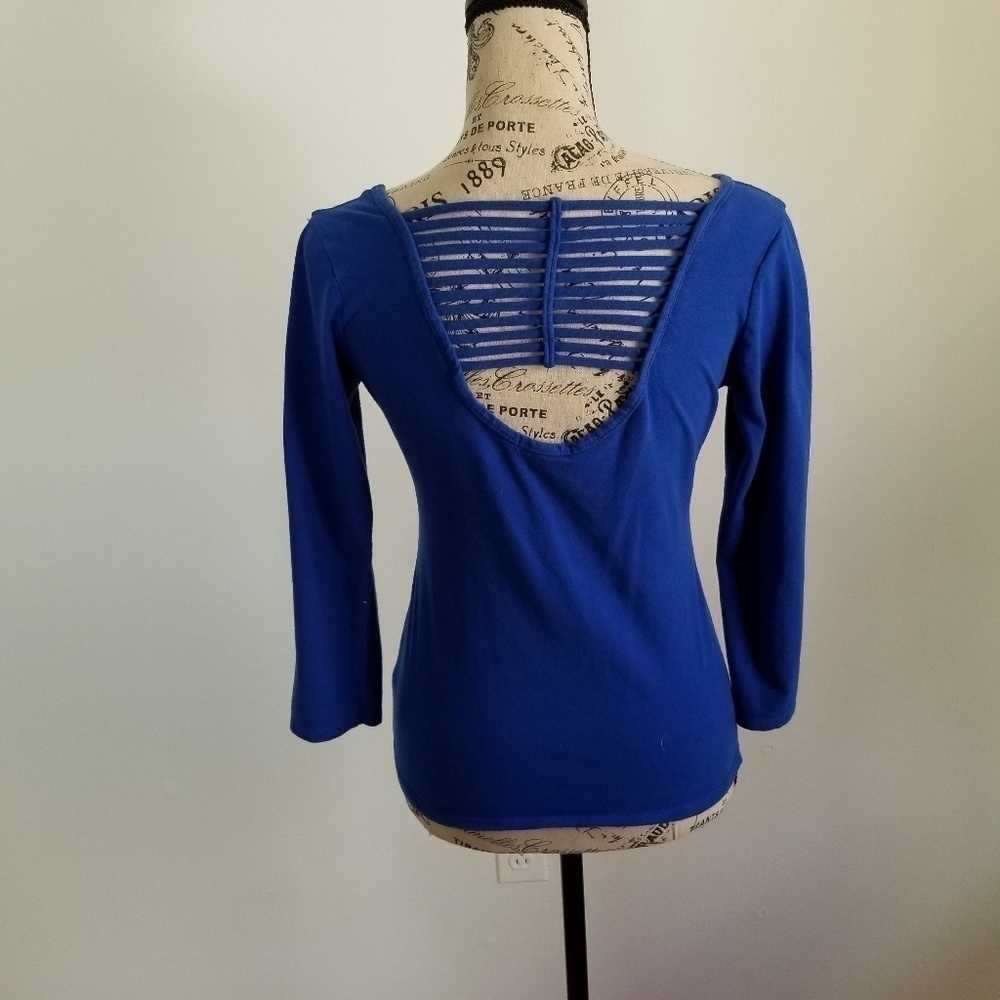 Strappy back cotton top
